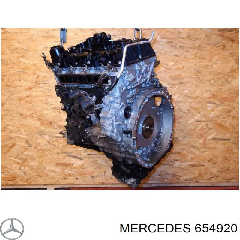 Do koszyka 654920 Mercedes Silnik w komplecie