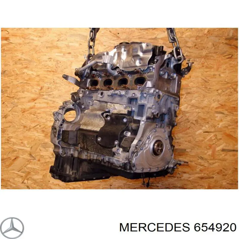 Silnik w komplecie 654920 Mercedes