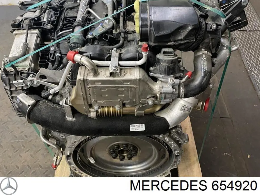 Do koszyka 654920 Mercedes Silnik w komplecie