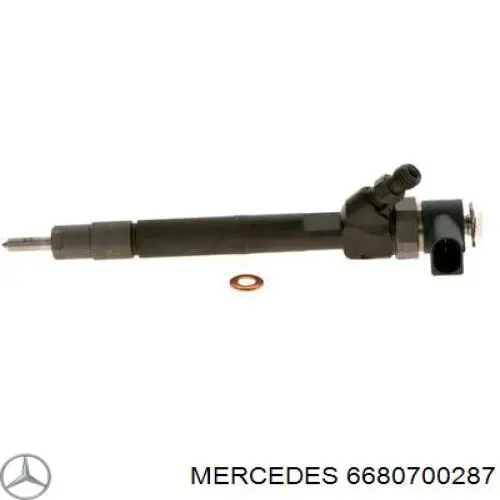 Wtryskiwacz paliwa Mercedes 6680700287 cena, od 144,01 USD