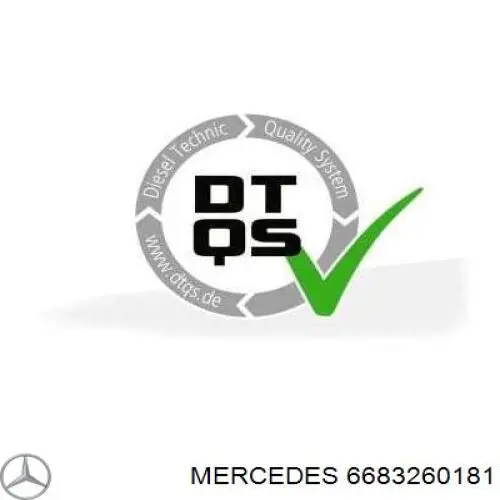 6683260181 Mercedes tuleja stabilizatora tylnego