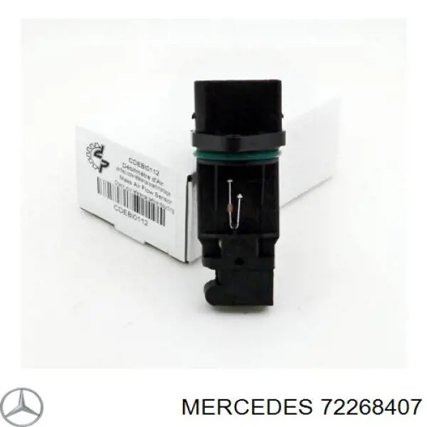 Czujnik przepływu powietrza, przepływomierz powietrza M.A.F. Mercedes 72268407 cena, od 49,37 USD