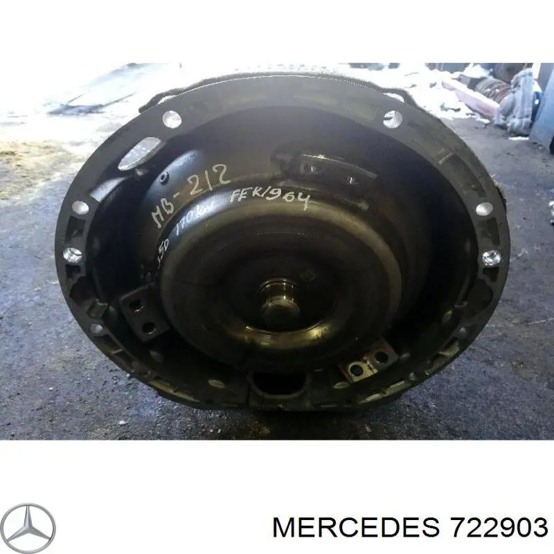 Automatyczna skrzynia biegów, kompletna do Mercedes ML/GLE  W166