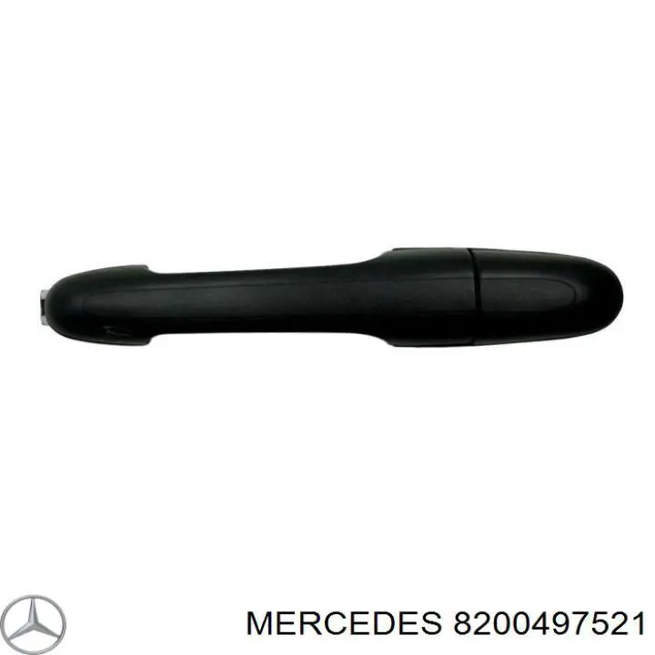 Pałąk zewnętrznej klamki drzwi przednich lewej Mercedes 8200497521 cena, od 42,56 USD