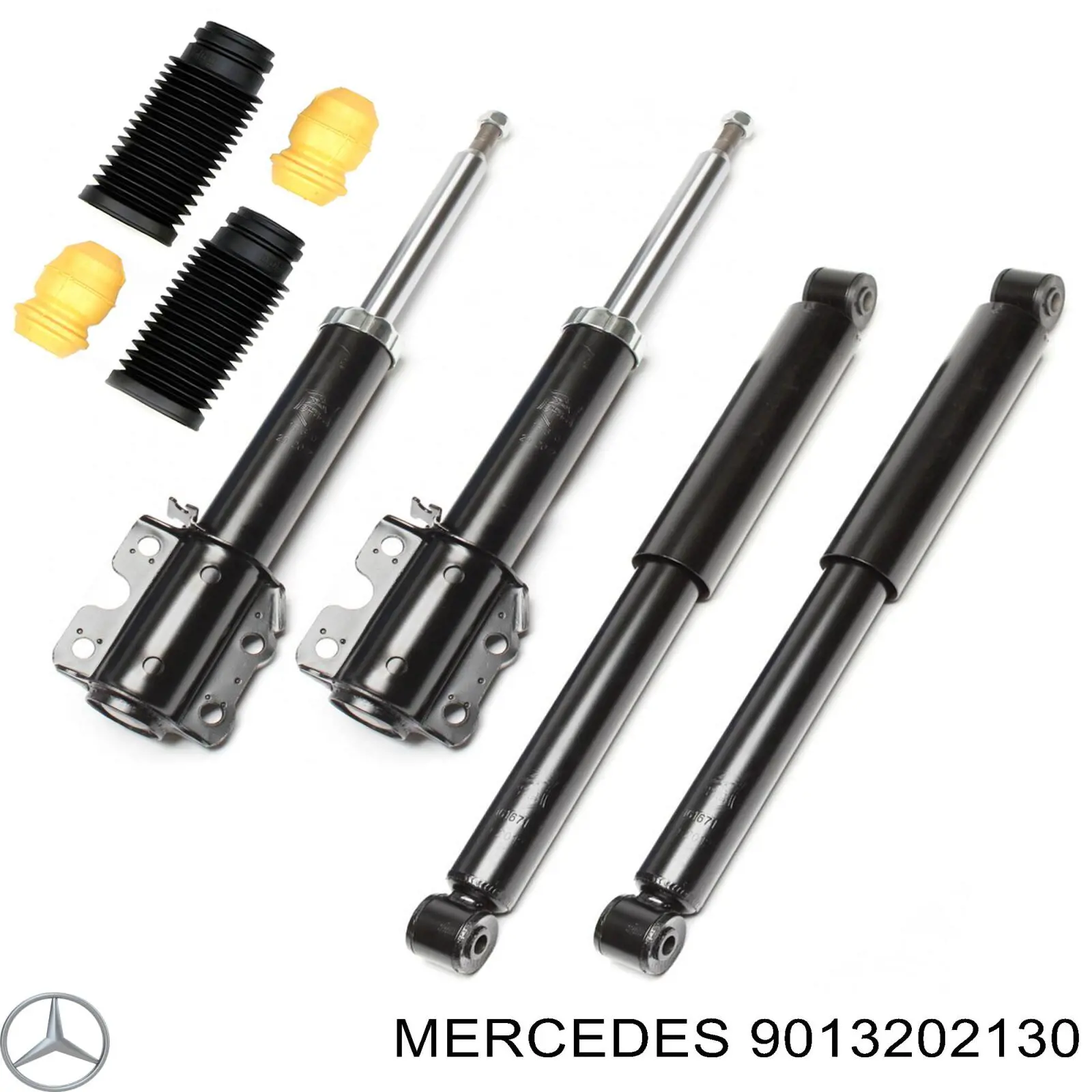 Do koszyka 9013202130 Mercedes Amortyzator przedni
