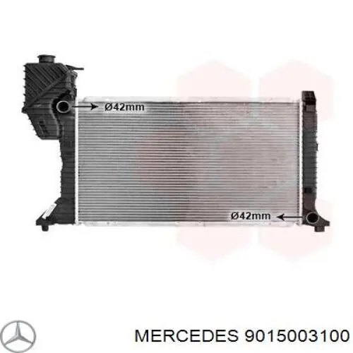 9015003100 Mercedes Chłodnica silnika