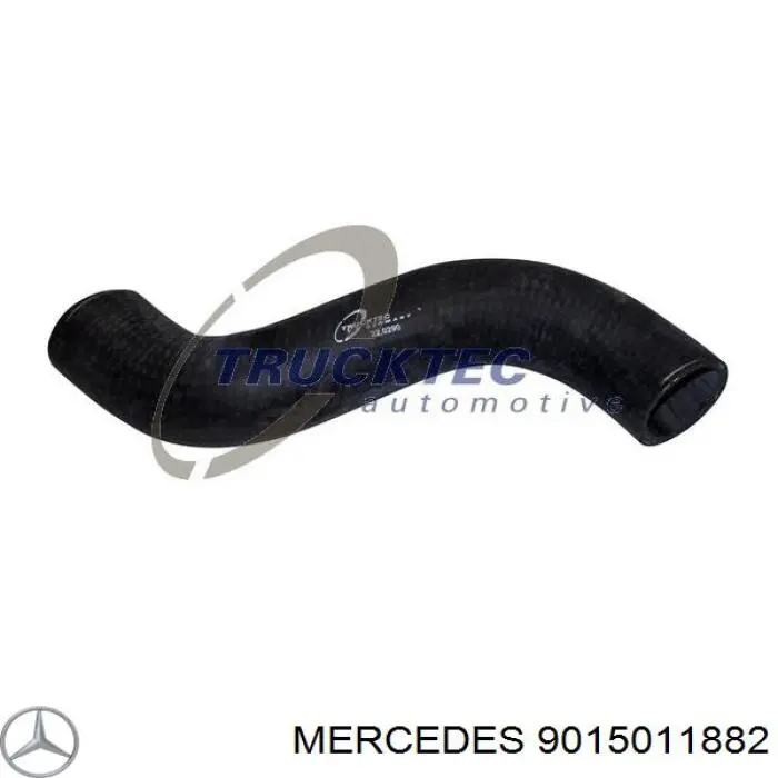 Przewód (króciec) chłodnicy górny Mercedes 9015011882 cena, od 10,29 USD
