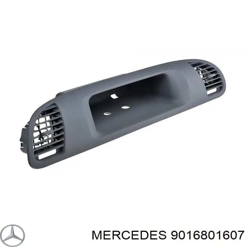 Listwa ochronna (nakładka) na desce rozdzielczej "torpedo" prawa Mercedes 9016801607 cena, od 45,52 USD