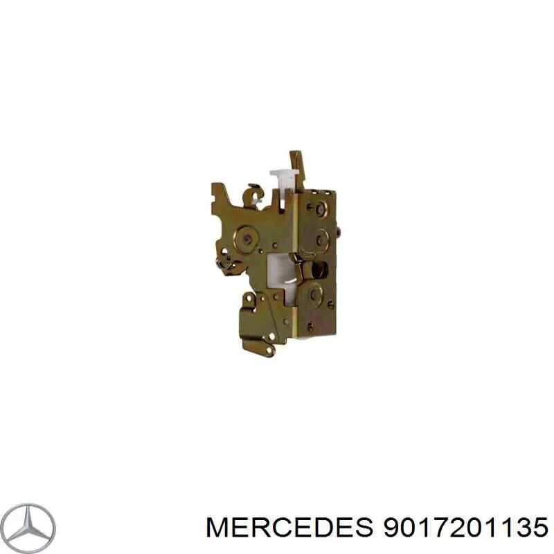 Zamek drzwi przednich prawych Mercedes 9017201135 cena, od 30,95 USD