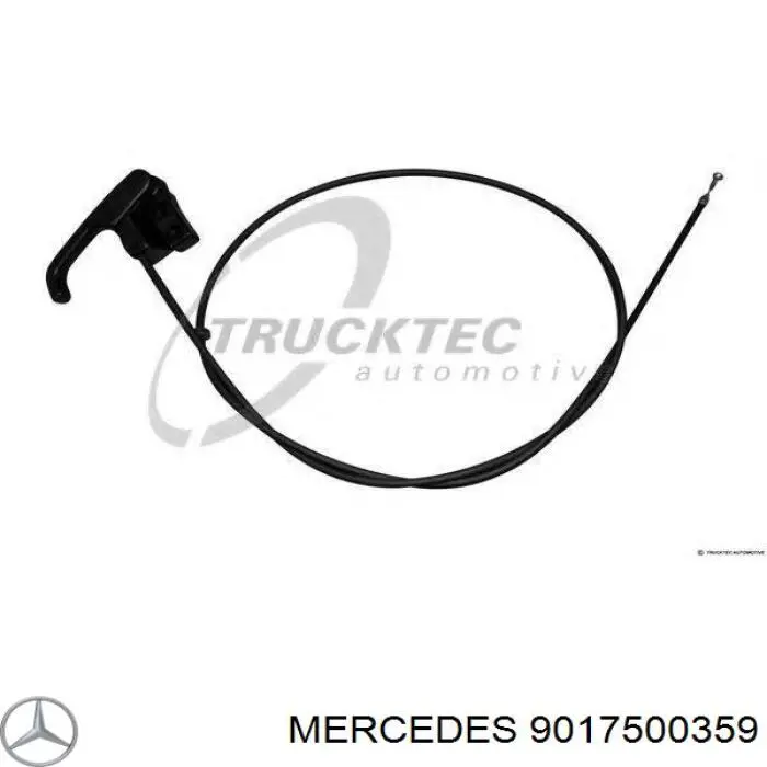 9017500359 Mercedes Linka otwierania maski