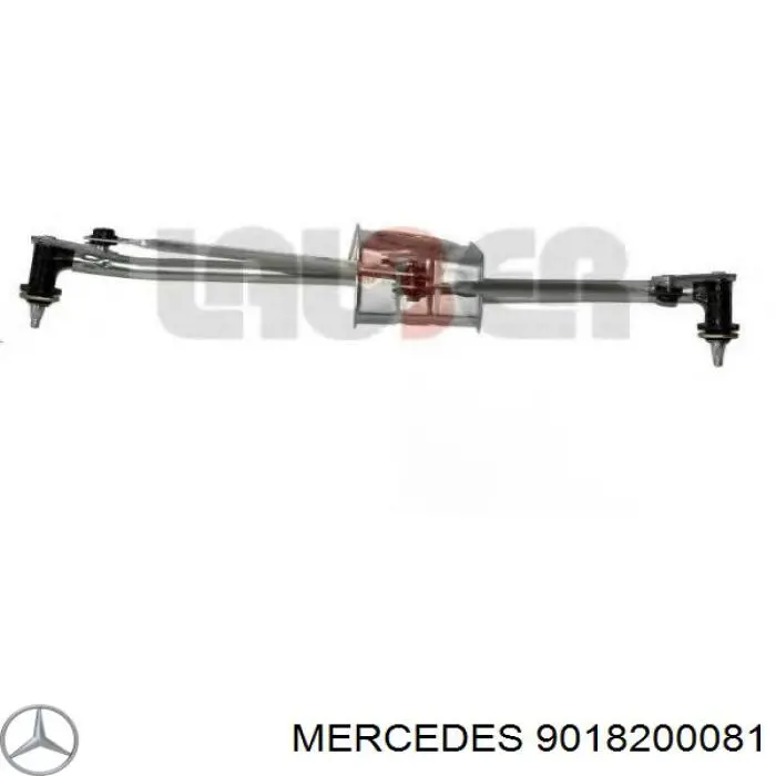 Do koszyka 9018200081 Mercedes Mechanizm wycieraczek