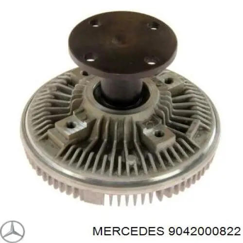 Do koszyka 9042000822 Mercedes Sprzęgło wiskotyczne wentylatora chłodzenia