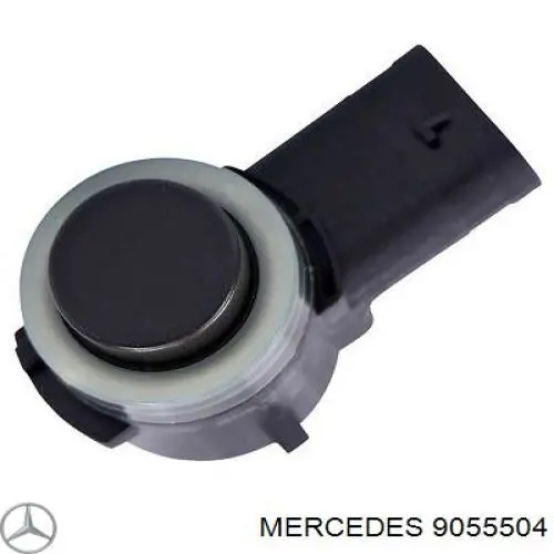 9055504 Mercedes Czujnik parkowania przedni/tylny środkowy