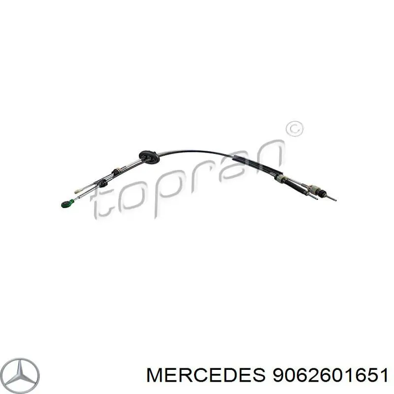 Linka dźwigni zmiany biegów podwójna Mercedes 9062601651 cena, od 68,33 USD
