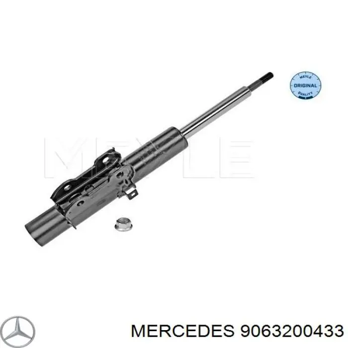 Amortyzator przedni Mercedes 9063200433 cena, od 61,95 USD
