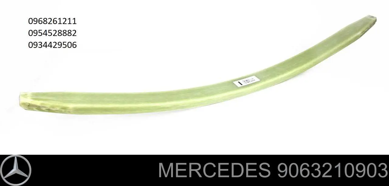 Do koszyka 9063210903 Mercedes Resor przedni