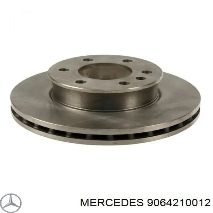 Tarcza hamulcowa przednia Mercedes 9064210012 cena, od 58,68 USD