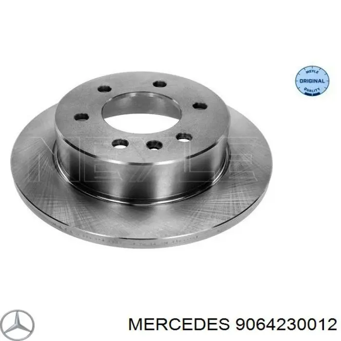 Tarcza hamulcowa tylna Mercedes 9064230012 cena, od 15,44 USD