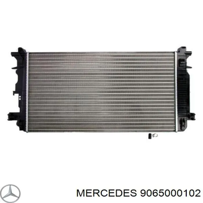 Do koszyka 9065000102 Mercedes Chłodnica silnika