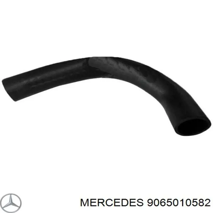 Przewód (króciec) chłodnicy górny Mercedes 9065010582 cena, od 14,72 USD