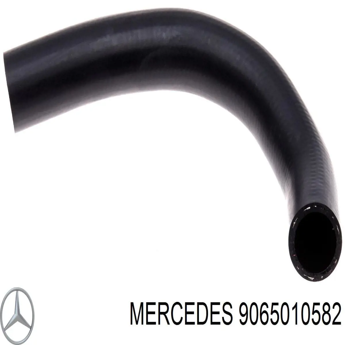 9065010582 Mercedes Przewód (króciec) chłodnicy górny