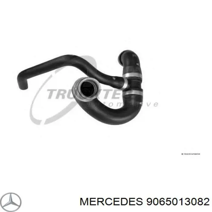 Przewód (króciec) chłodnicy dolny Mercedes 9065013082 cena, od 29,33 USD
