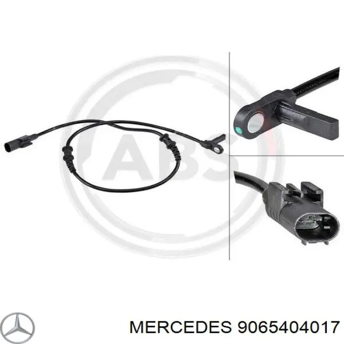 Czujnik ABS przedni Mercedes A9069050701 cena, od 35,71 USD