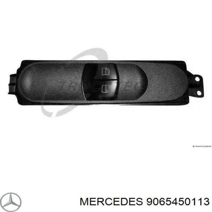 9065450113 Mercedes Panel przyciskowy sterowania podnośnikiem szyby przedni lewy