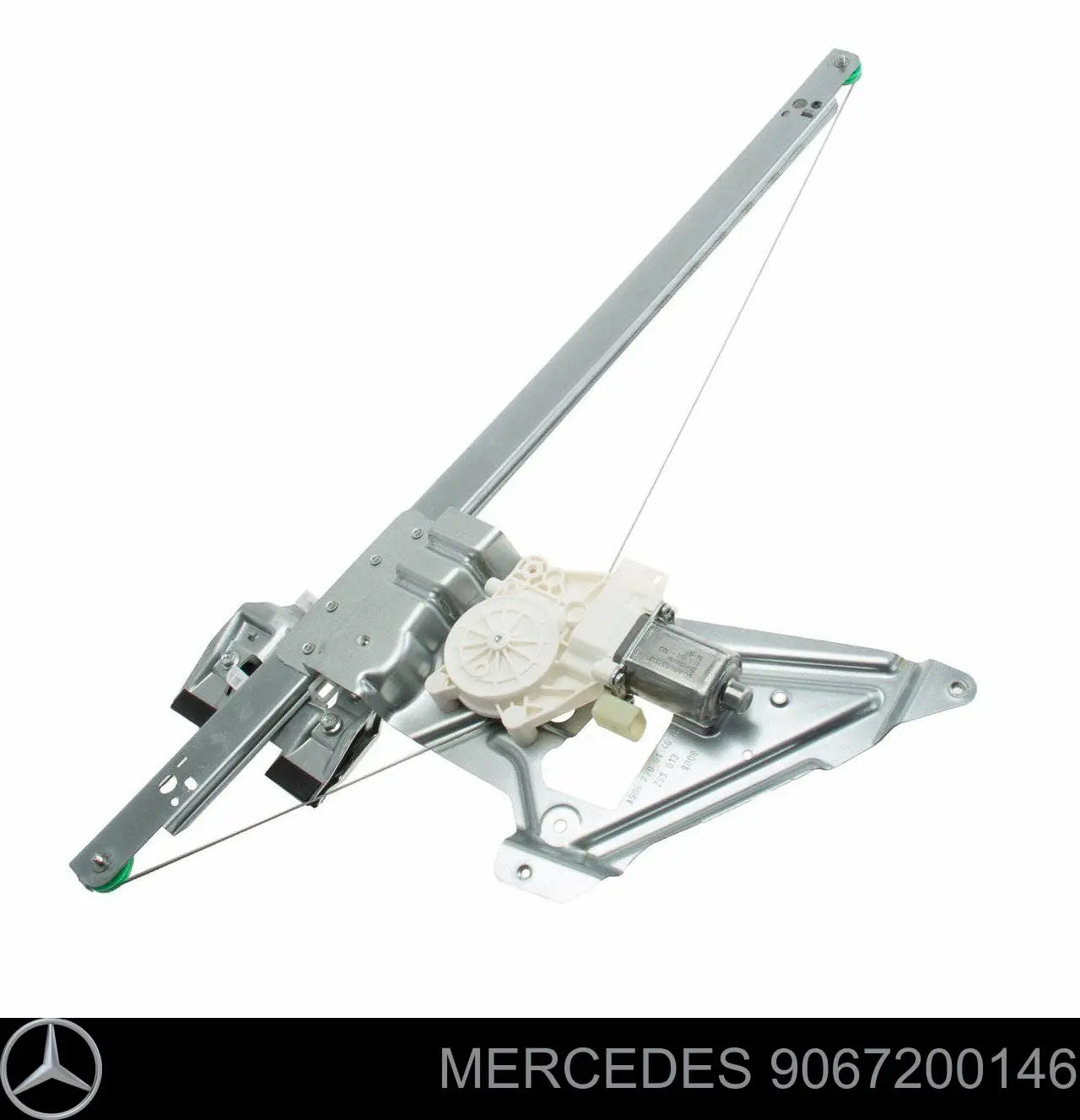 Mechanizm podnoszenia szyby drzwi przednich prawych Mercedes 9067200146 cena, od 72,19 USD