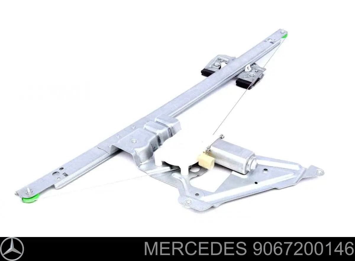 Do koszyka 9067200146 Mercedes Mechanizm podnoszenia szyby drzwi przednich prawych