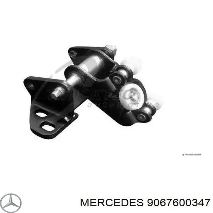 Rolka drzwi bocznych (przesuwnych) prawa środkowa Mercedes 9067600347 cena, od 28,29 USD