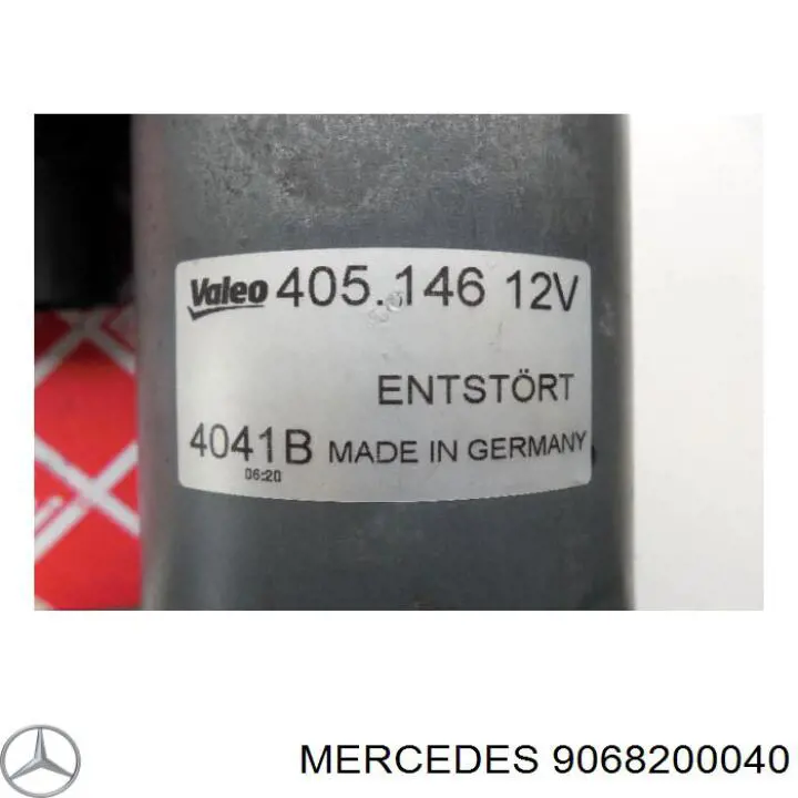 Mechanizm wycieraczek Mercedes 9068200040 cena, od 64,31 USD