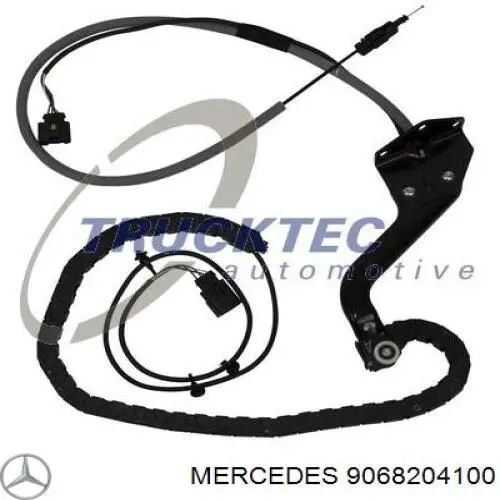 Do koszyka A906820410064 Mercedes Wiązka przewodów przesuwnych drzwi bocznych prawych