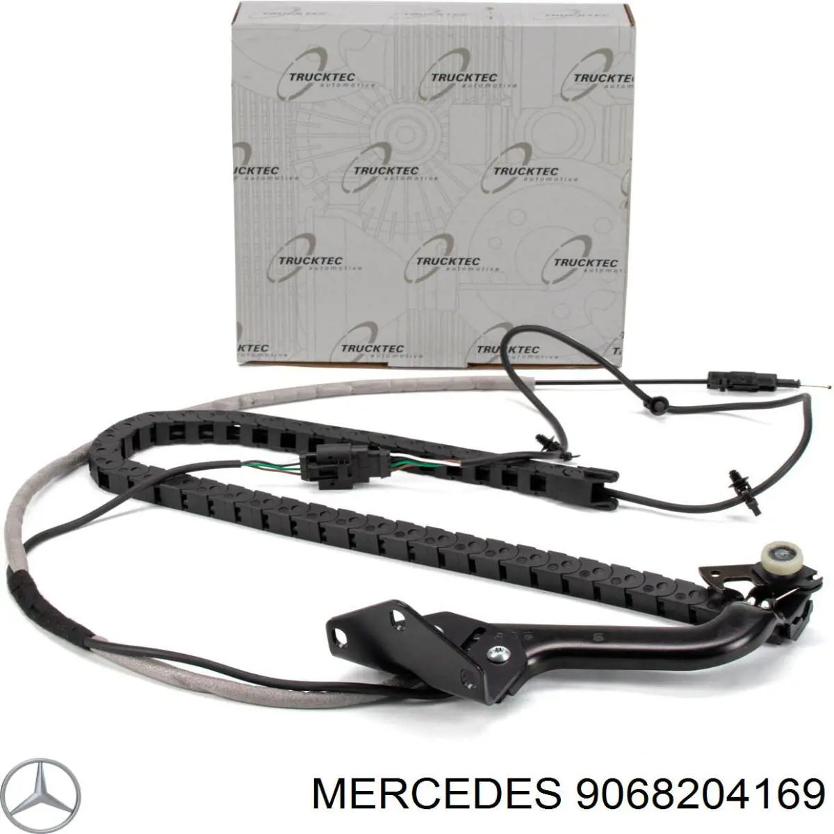 Wiązka przewodów przesuwnych drzwi bocznych prawych Mercedes 9068204169 cena, od 62,59 USD