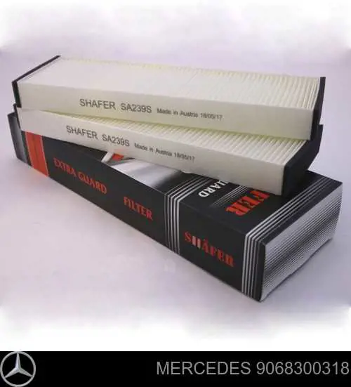 Filtr kabiny Mercedes 9068300318 cena, od 7,93 USD