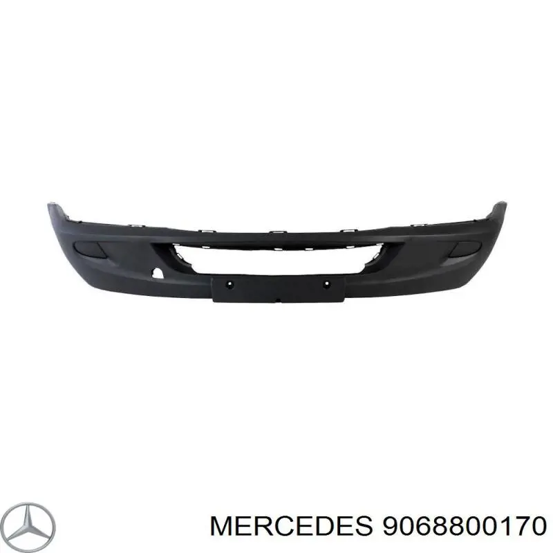 9068800170 Mercedes Zderzak przedni