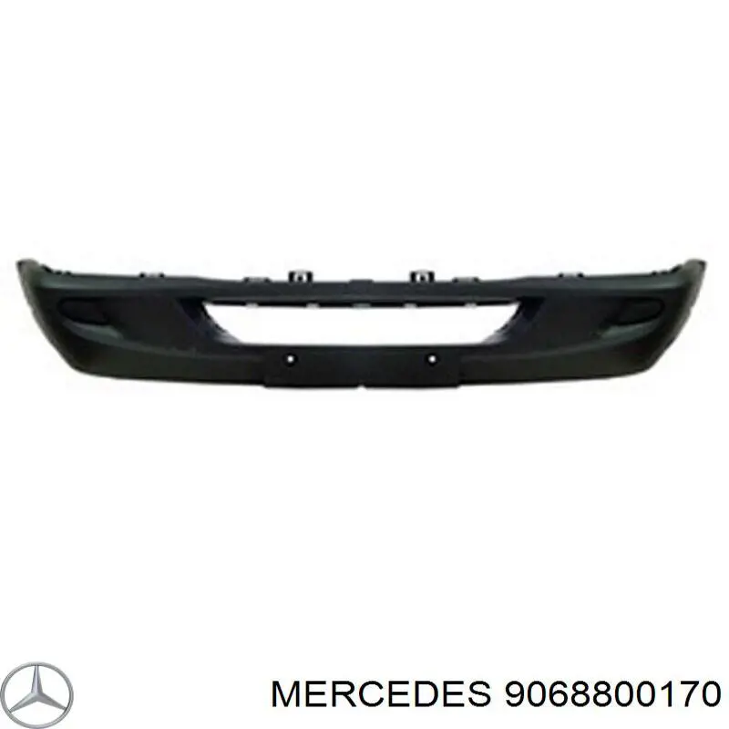 Zderzak przedni Mercedes 9068800170 cena, od 113,18 USD