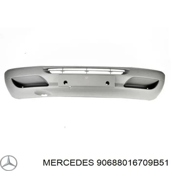 Zderzak przedni Mercedes 90688016709B51 cena, od 124,85 USD
