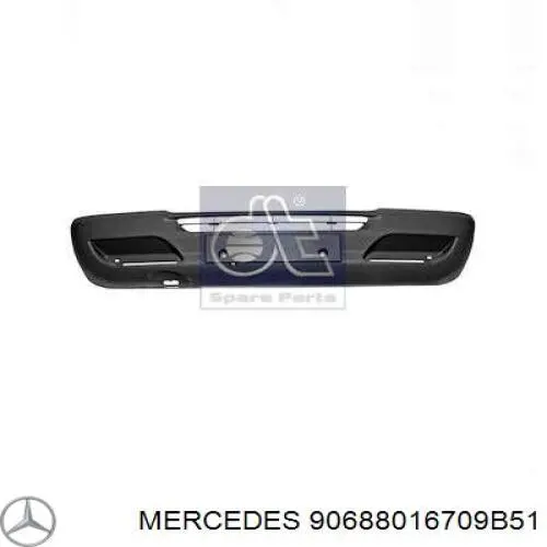 Do koszyka 90688016709B51 Mercedes Zderzak przedni