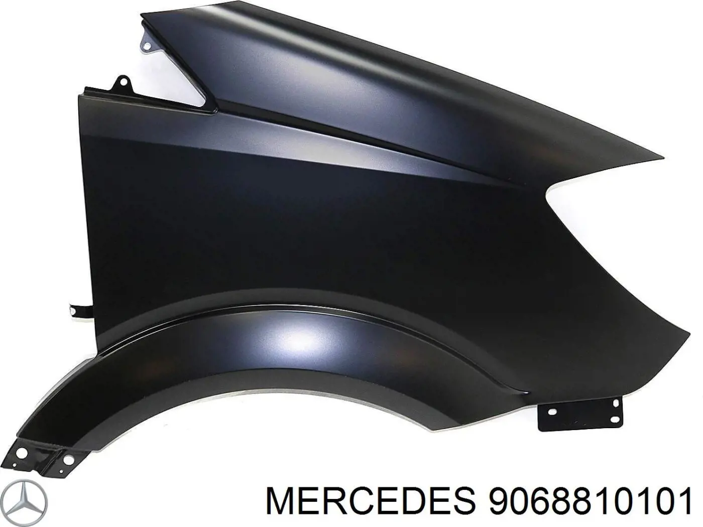 Błotnik przedni lewy Mercedes 9068810101 cena, od 131,62 USD