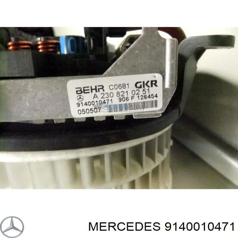 Rezystor wentylatora nagrzewnicy (ogrzewacza kabiny) Mercedes 9140010471 cena, od 49,41 USD