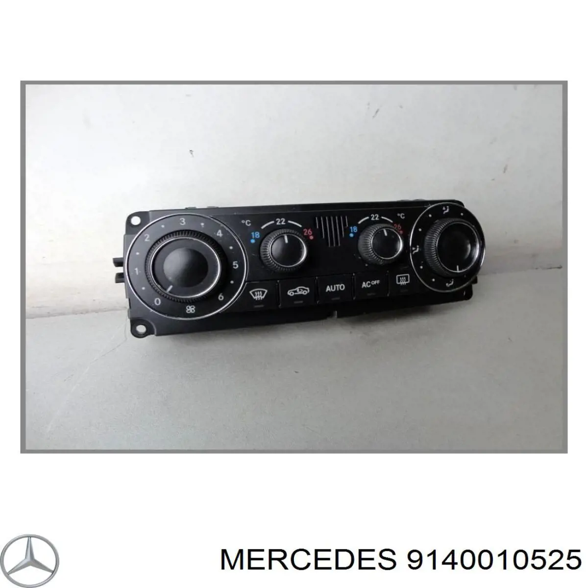 Sterownik trybów ogrzewania/klimatyzacji do Mercedes C  S203