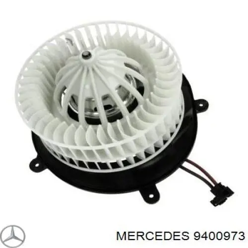 9400973 Mercedes Rezystor wentylatora nagrzewnicy (ogrzewacza kabiny)