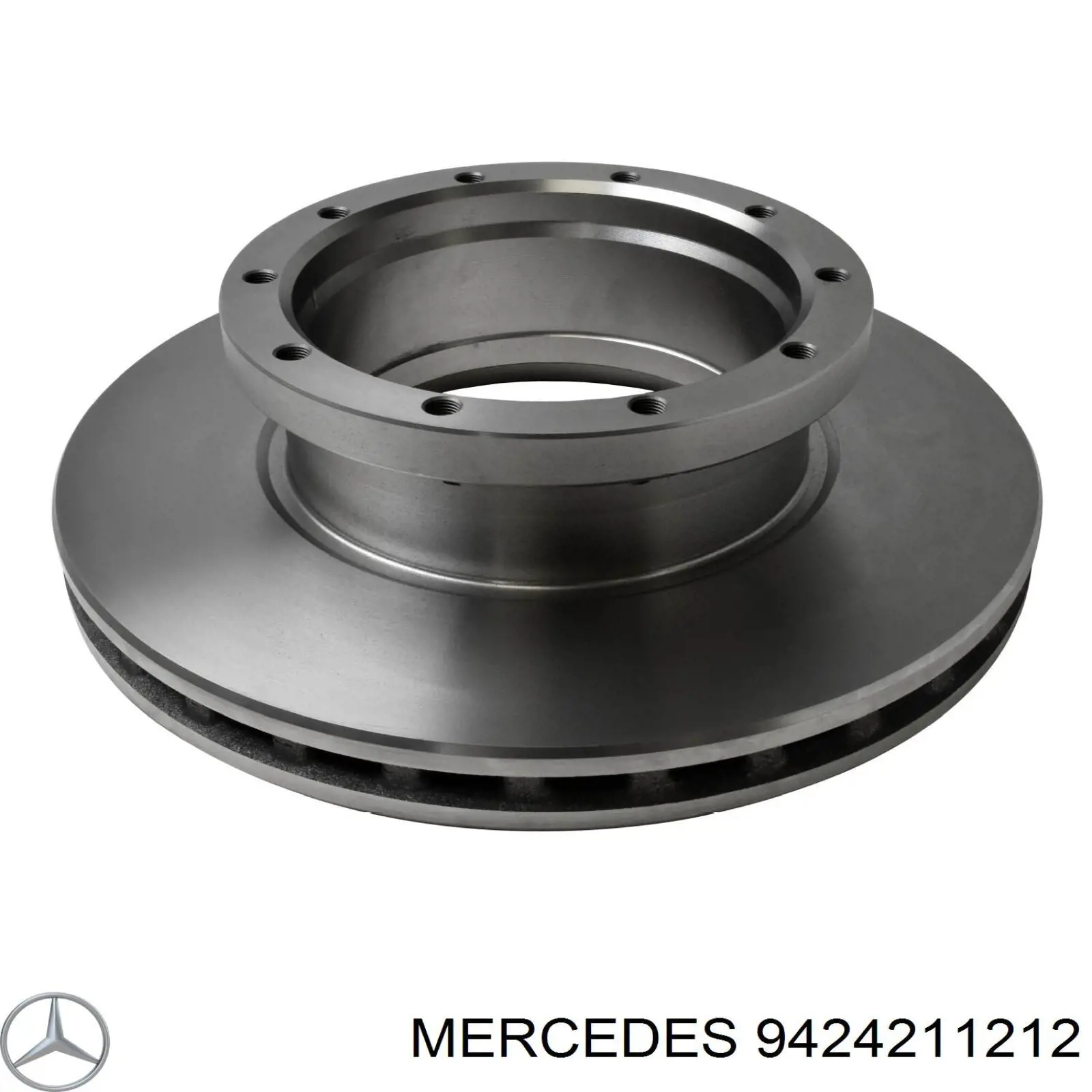Tarcza hamulcowa przednia 9424211212 Mercedes