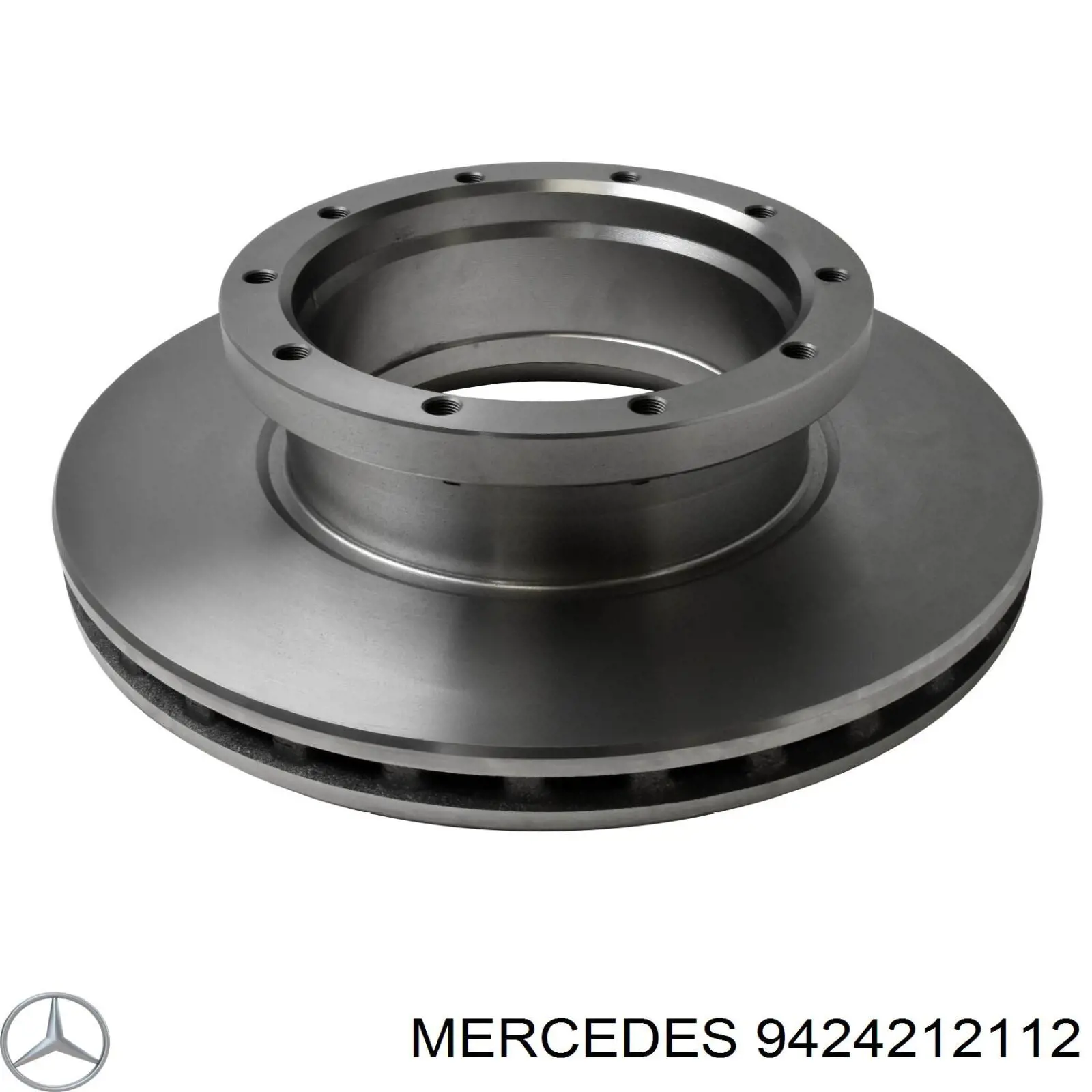 Tarcza hamulcowa przednia 9424212112 Mercedes