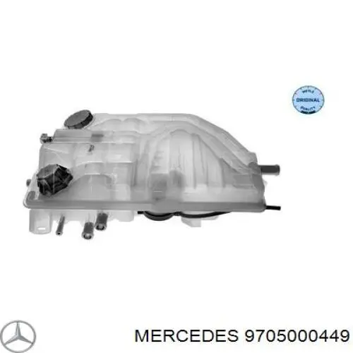 Zbiorniczek wyrównawczy układu chłodzenia 9705000449 Mercedes