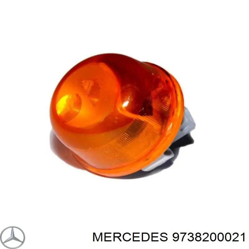 Kierunkowskaz prawy Mercedes 9738200021 cena, od 17,90 USD