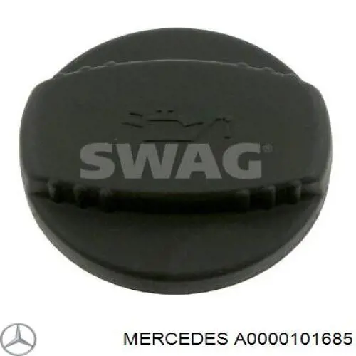 A0000101685 Mercedes korek wlewu oleju