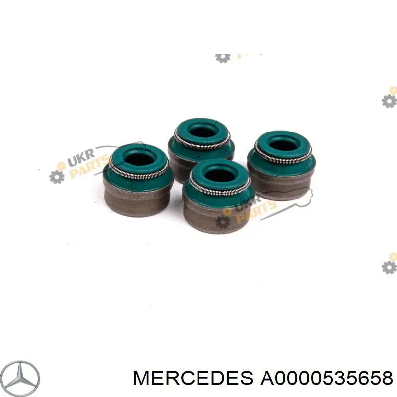 A0000535658 Mercedes Uszczelniacz zaworu dolotowego/wylotowego, zestaw na silnik
