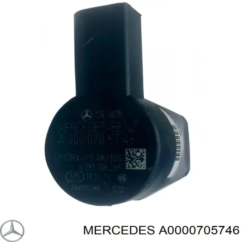 Regulator ciśnienia paliwa w listwie paliwowej Mercedes A0000705746 cena, od 221,99 USD